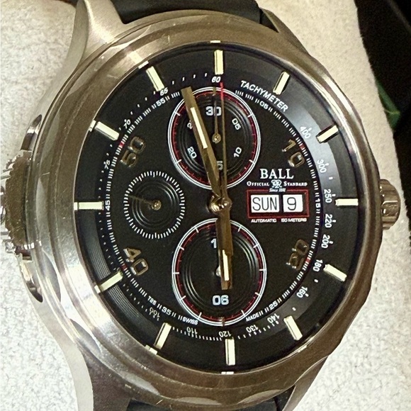 Ball Engineering Master II Slide Chronograph Day Date Automatic Mens Watch - Picture 4 of 7